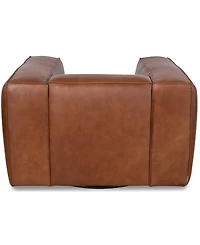 Rutherford Home Amalfy 48" Leather Swivel Chair