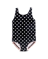 Hudson Baby Girls Swimsuit, Pink Roses