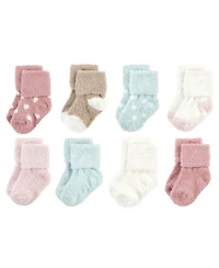 Hudson Baby Girls 8Pk Chenille Socks