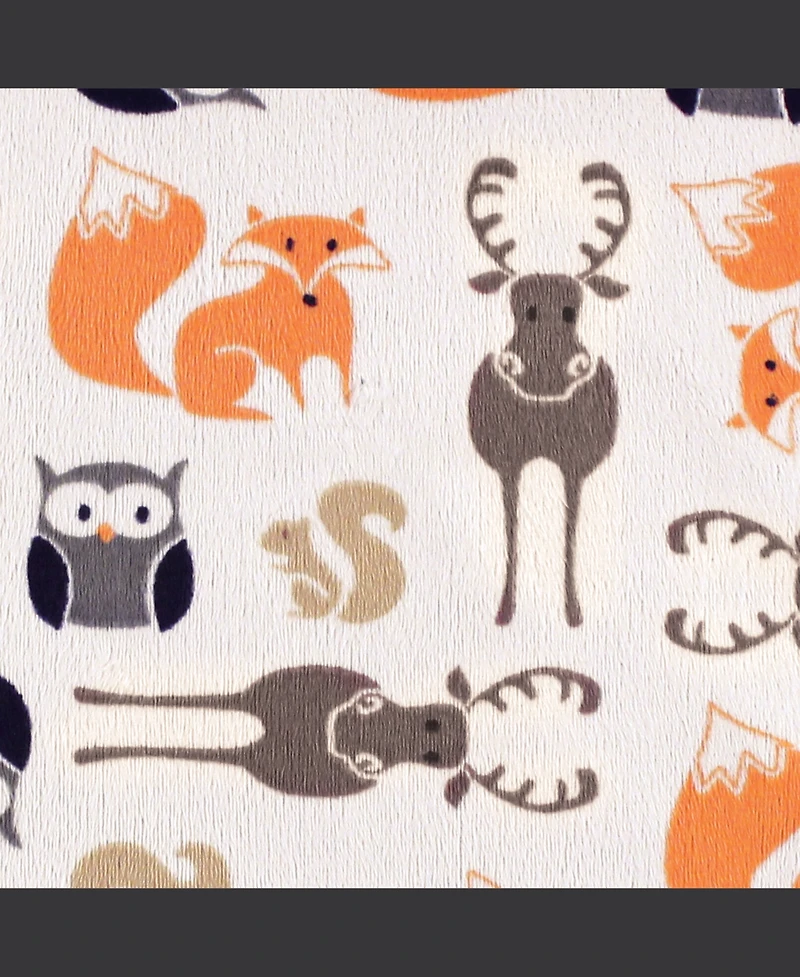 Hudson Baby Boys Dual-Sided Mink and Sherpa Plush Throw