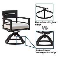 Streamdale Modern Ergonomic Patio Rocker