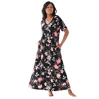 Dreams & Co. Petite Long T-Shirt Lounger