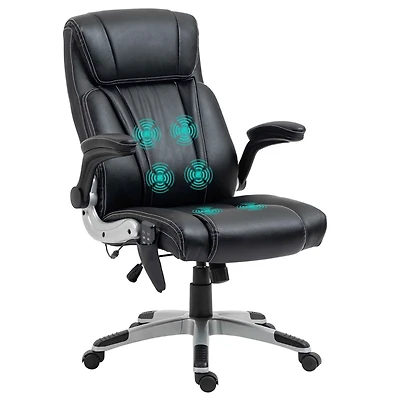 Vinsetto Executive Office Chair with Vibration Massage, Heating