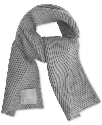 Calvin Klein Chunky Rib Knit Scarf