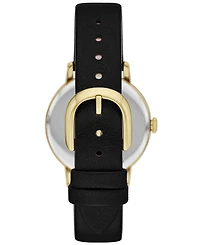 Kate Spade New York Women's Metro Black Leather Watch 34mm