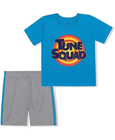 Children's Apparel Network Toddler Space Jam T-Shirt and Shorts Set