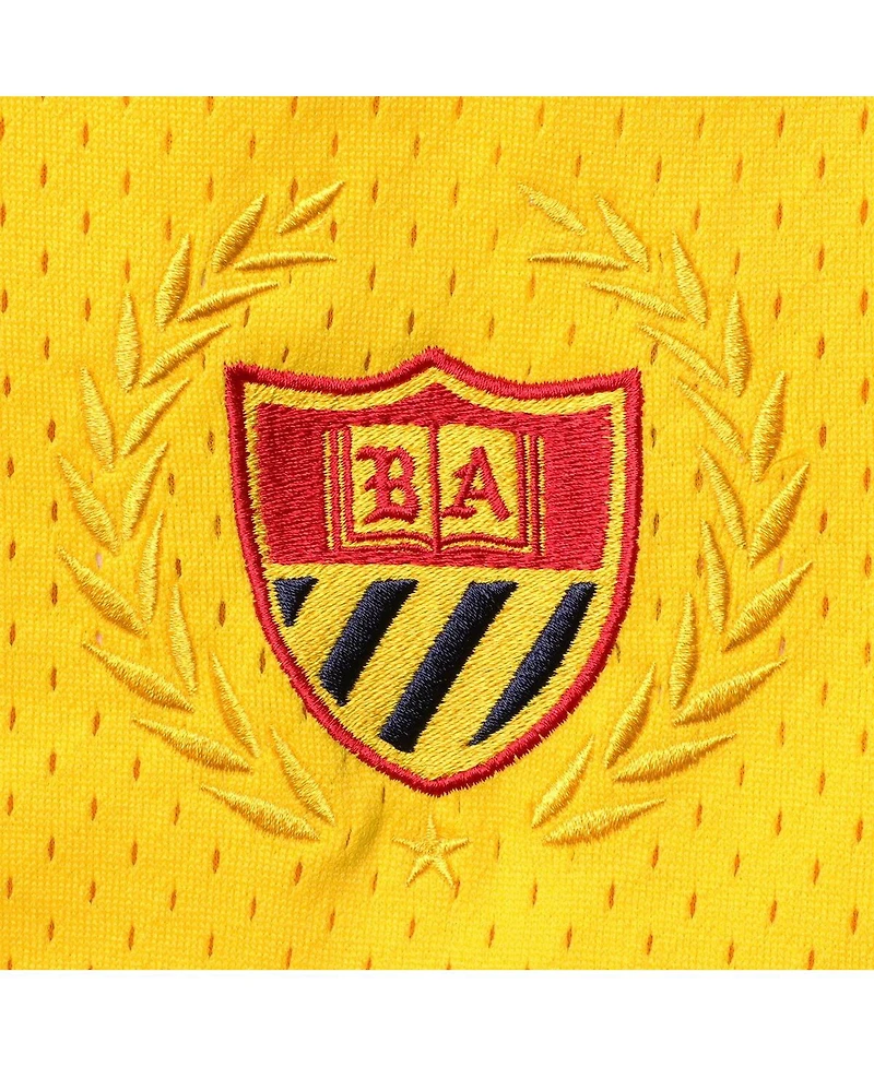 Mitchell & Ness Men's Yellow Bel-Air Academy Home Shorts
