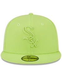 New Era Men's Neon Green Chicago White Sox 2023 Spring Color Basic 59FIFTY Fitted Hat