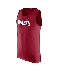 Nike Men's Crimson Washington State Cougars Tank Top