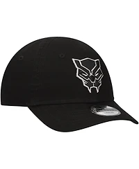 New Era Toddler Black Black Panther 9TWENTY Adjustable Hat
