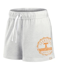 Fanatics Women's Oatmeal Tennessee Volunteers Win Badge Shorts