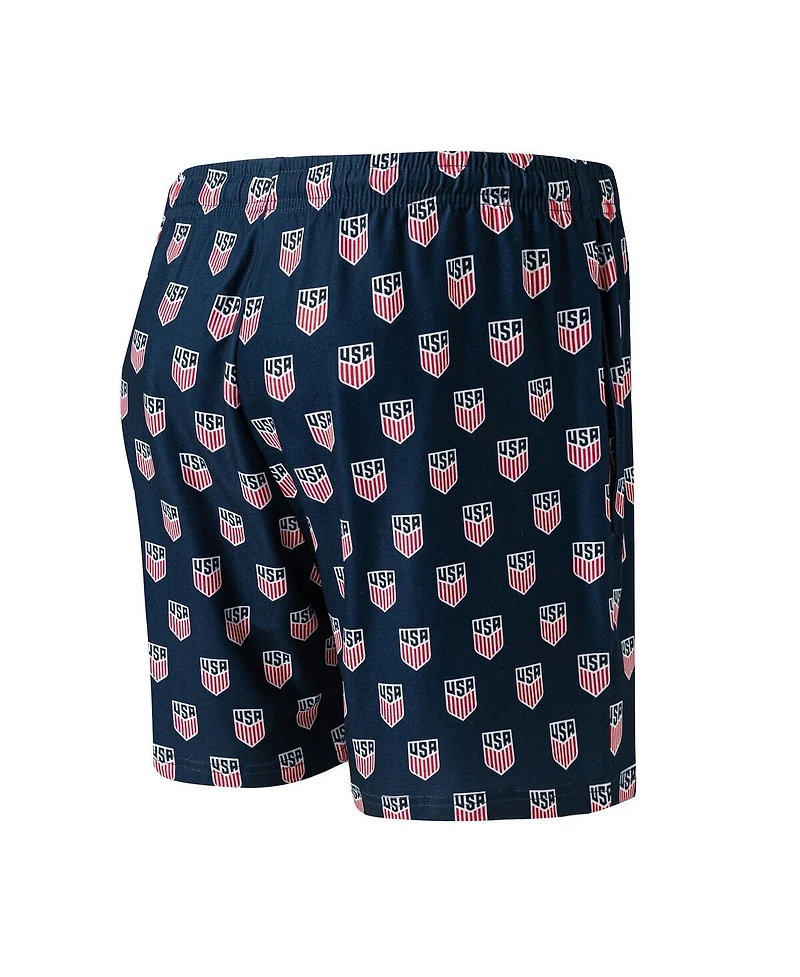 Concepts Sport Men's Navy Usmnt Gauge Two-Pack Shorts Set