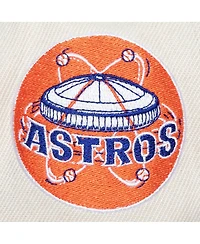 Mitchell & Ness Men's Cream Houston Astros Cooperstown Collection Speed Zone Snapback Hat
