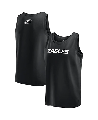 Fanatics Men's Black Philadelphia Eagles Elements Tank Top