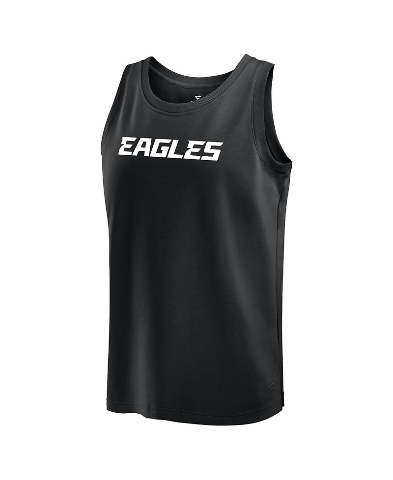 Fanatics Men's Black Philadelphia Eagles Elements Tank Top