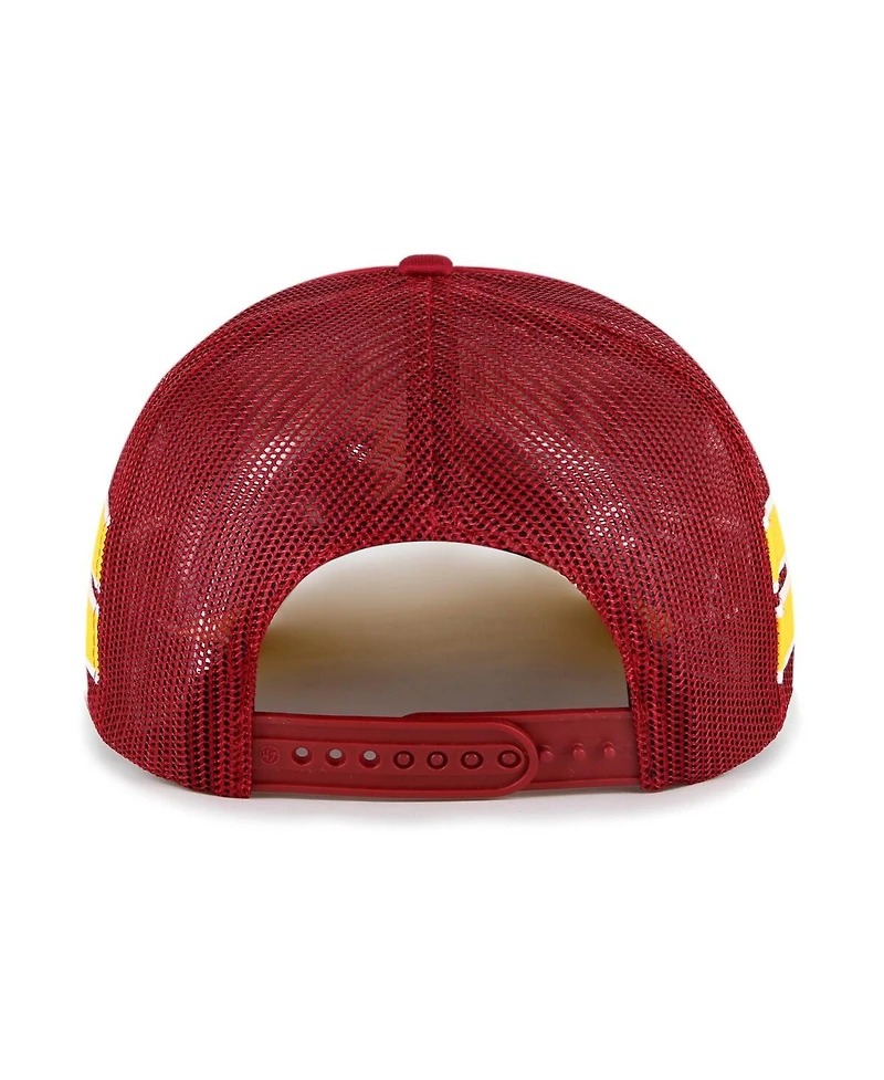 '47 Brand Men's Cardinal Usc Trojans Sideband Trucker Adjustable Hat