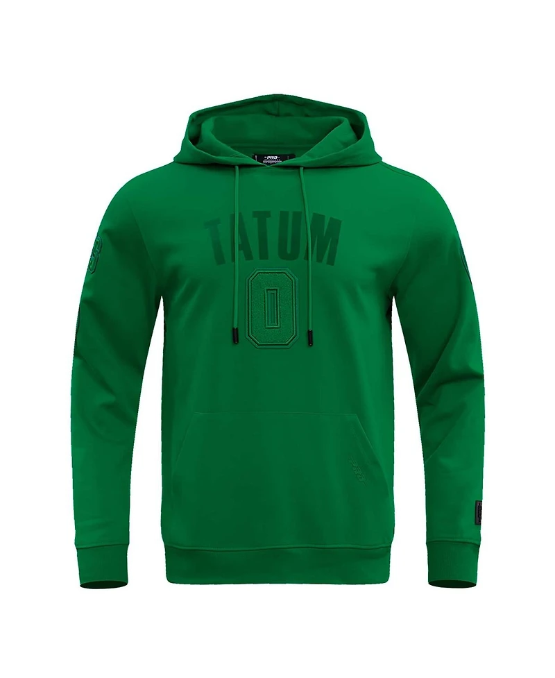 Pro Standard Men's Jayson Tatum Kelly Green Boston Celtics Triple Tonal Player Pullover Hoodie