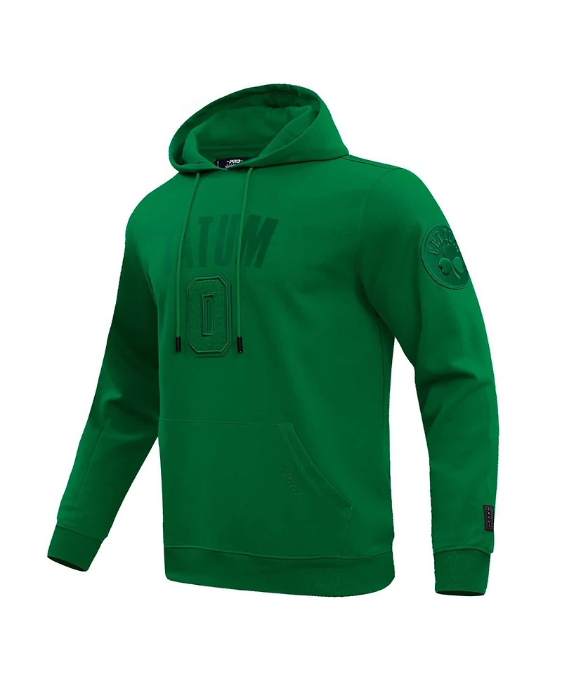 Pro Standard Men's Jayson Tatum Kelly Green Boston Celtics Triple Tonal Player Pullover Hoodie