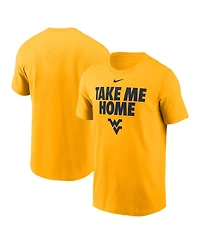 Nike Men's Gold West Virginia Mountaineers Local Ultimate Chant T-Shirt