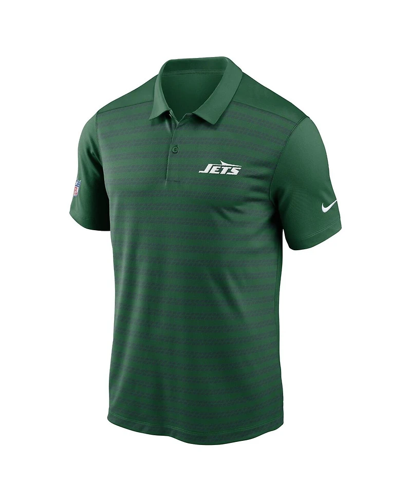 Nike Men's Green New York Jets 2024 Sideline Victory Performance Polo