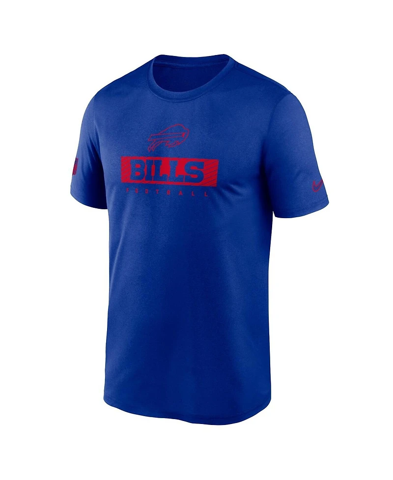 Nike Men's Royal Buffalo Bills Sideline Legend Performance T-Shirt