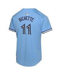 Nike Big Boys and Girls Bo Bichette Powder Blue Toronto Jays Alternate Player Game Jersey