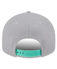 New Era Men's Gray Bubba Wallace Low Profile 9FIFTY Snapback Hat