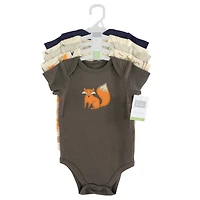Hudson Baby Infant Boy Cotton Bodysuits, Forest 10-Piece, 18-24 Months