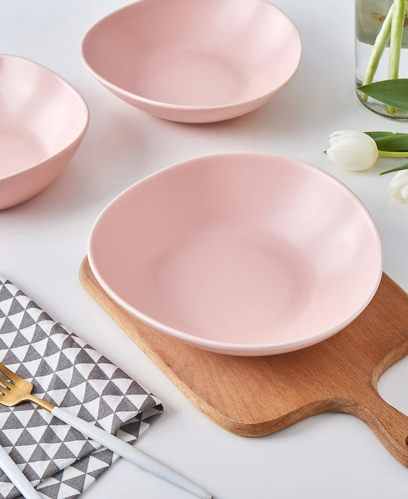 Stone Lain Delilah Porcelain Pasta Bowls, Set of 6