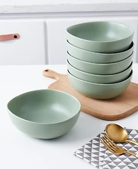 Stone Lain Delilah Porcelain Bowls, Set of 6