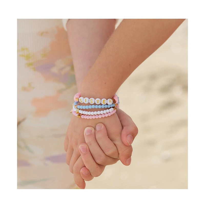 Bits & Bows Girls Hearts Bracelet Set