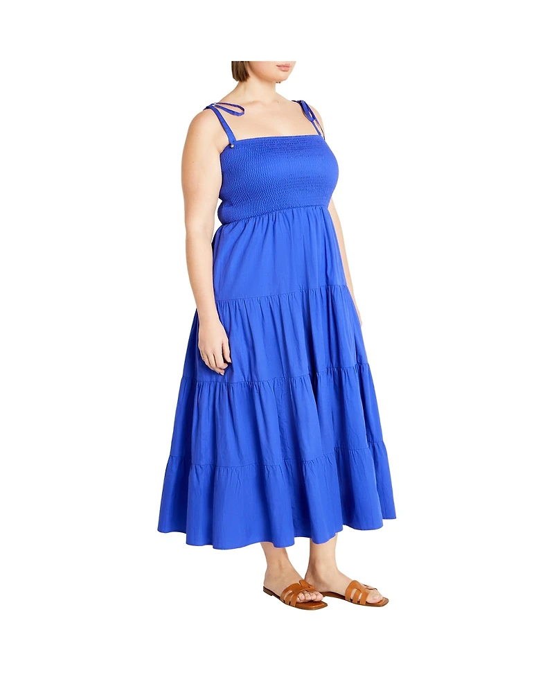 City Chic Plus Marli Maxi Dress
