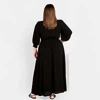 City Chic Plus Jolene Maxi Dress