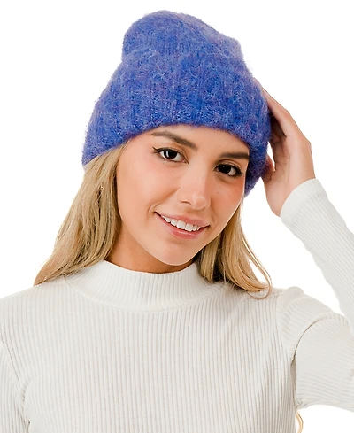 Marcus Adler Fuzzy Hair Beanie