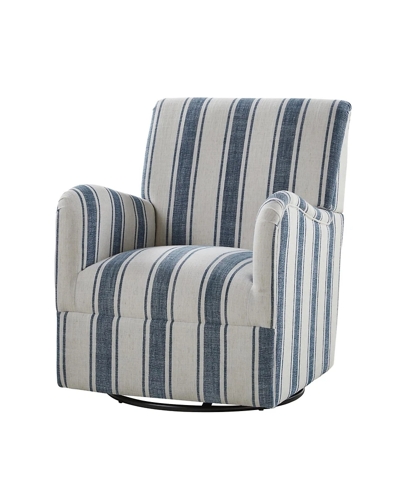 Hulala Home Pancy Transitional Swivel Armchair with 360-Degree Swivel