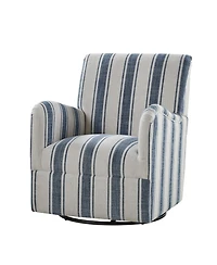 Hulala Home Pancy Transitional Swivel Armchair with 360-Degree Swivel