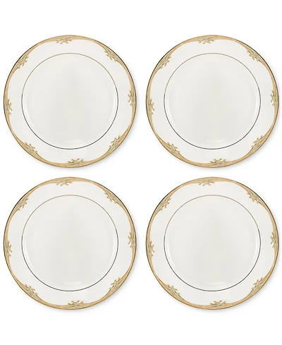 Lenox British Colonial Bamboo Dinner Plates, Set of 4
