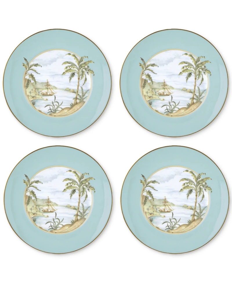 Lenox British Colonial Tradewind Accent Plates, Set of 4