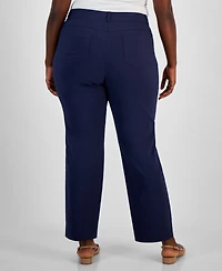 Jm Collection Plus and Petite Curvy Pants, Created for Macy's