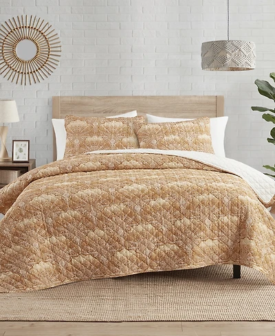 Indigo Ink Panther 2-Pc. Quilt Set, Twin