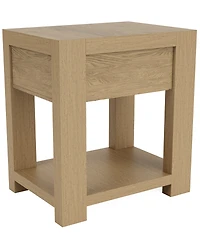 Furniture Davie 16" Wood Chairside Table