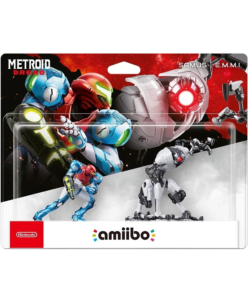 Nintendo Metroid Dread Amiibo Samus/E.m.m.i. 2 pack