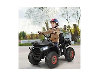 Slickblue 12 V Kids Electric 4-Wheeler Atv Quad with MP3 and Led Lights