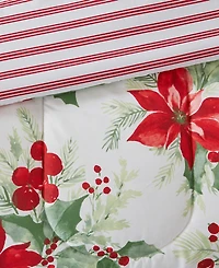 Design Lab Poinsettias 3-Pc. Comforter Sets