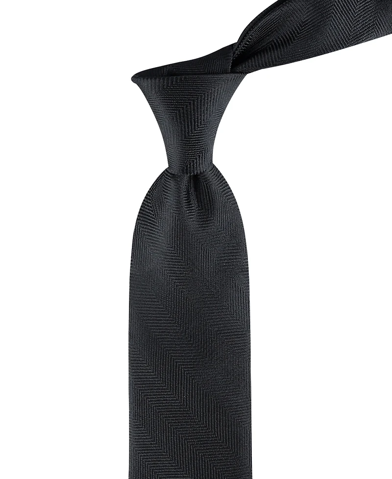 Tommy Hilfiger Men's Herringbone Solid Tie