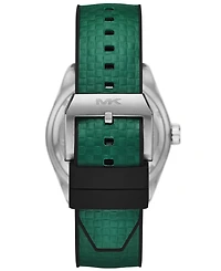 Michael Kors Men's Accelerator 2.0 Three-Hand Date Green Nylon and Silicone Watch 42mm