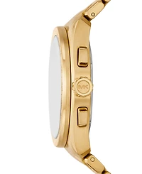Michael Kors Men's Accelerator 2.0 Chronograph Gold-Tone Stainless Steel Watch 44mm