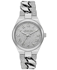 Michael Kors Women's Lennox Three-Hand Stainless Steel Watch 37mm