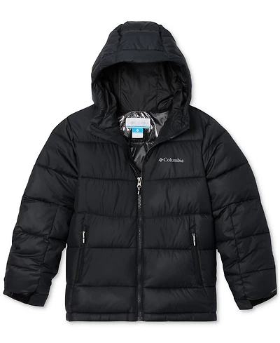 Columbia Big Boys Pike Lake Ii Quilted Full-Zip Hooded Puffer Jacket