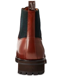 Polo Ralph Lauren Men's Bryson Leather & Wool Cap-Toe Boot